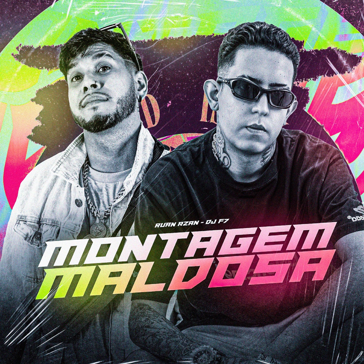 MONTAGEM MALDOSA - Single by MC RUAN RZAN & DJ F7 album cover