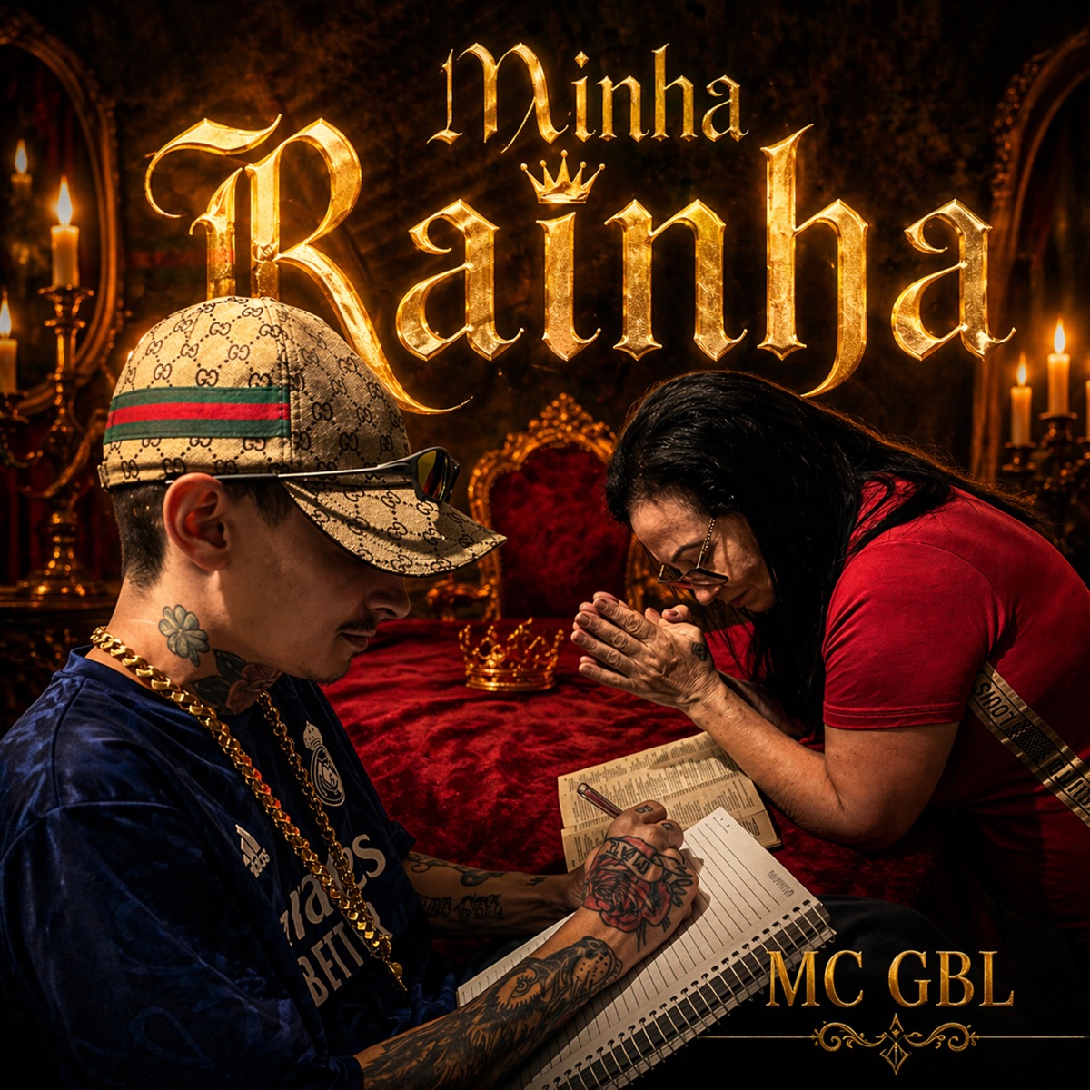 Minha RAINHA - EP by MC GBL RS & Haze Vision album cover