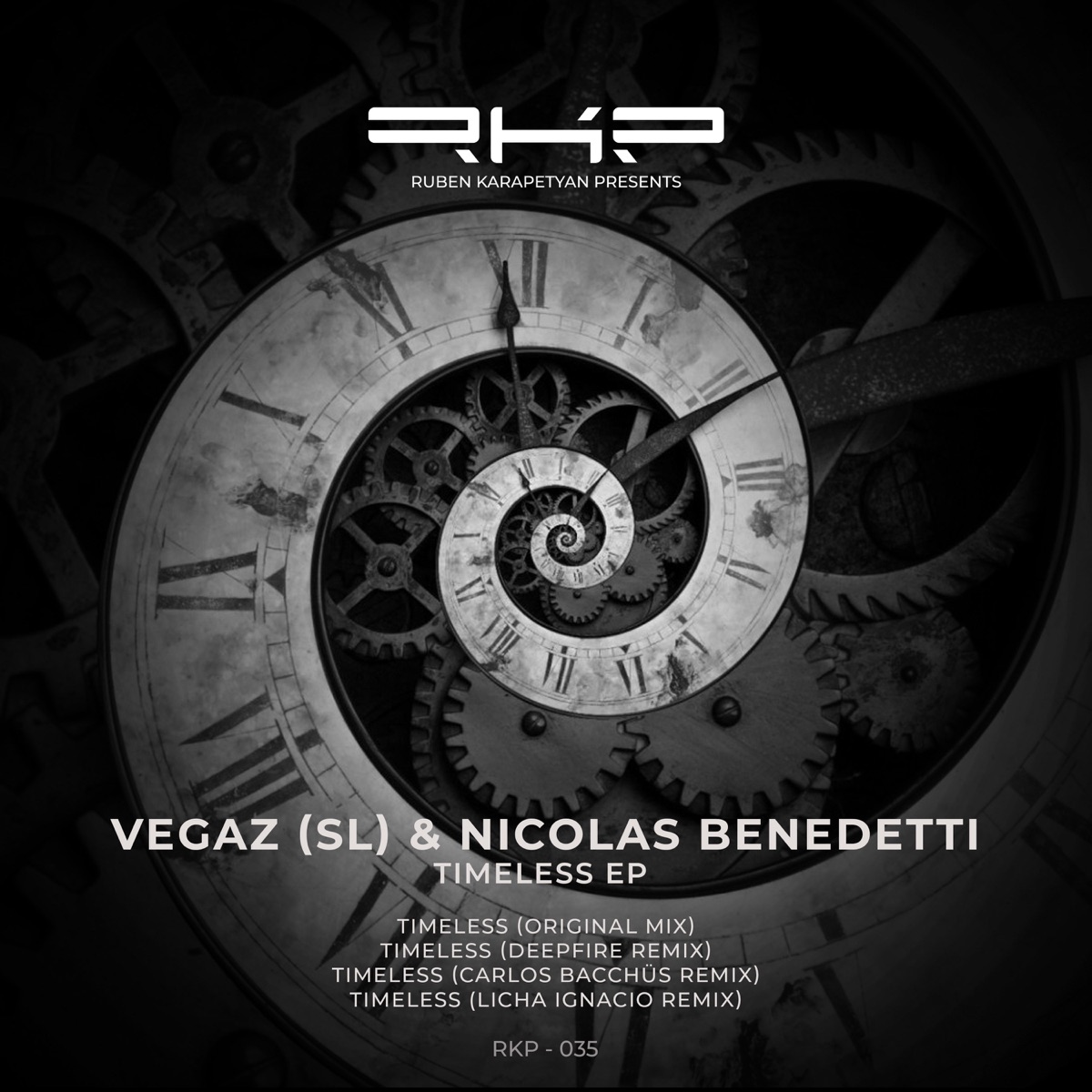 Timeless - EP by Nicolas Benedetti & VegaZ SL album cover