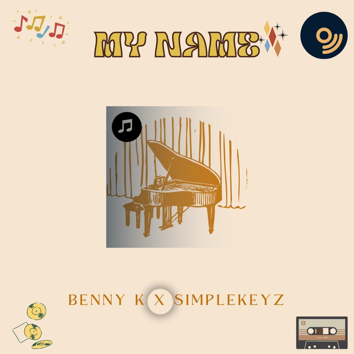 My Name (feat. Simplekeyz) - Single by Benny K album cover