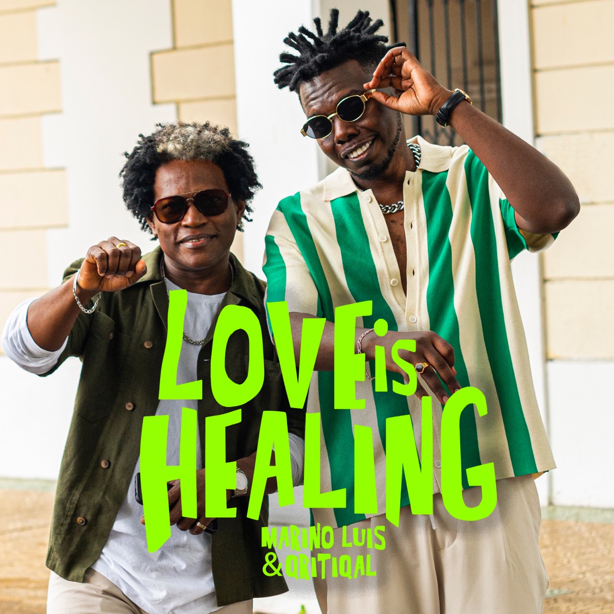 Love is Healing - Single by Marino Luis & QRITIQAL album cover