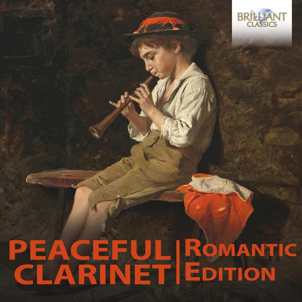 Peaceful Clarinet: The Romantic Collection by Maria Du Toit, Sebastian Manz, Giovanni Punzi, Oskar Michallik, Karl Leister, Henk De Graaf, Vlad Weverbergh, Aldo Botta, Luigi Magistrelli, Davide Bandieri, Dario Zingales, Pierluigi Bernard, Rocco Parisi, Claudio Conti, Akane Makita & Jean-Philippe Vivier album cover