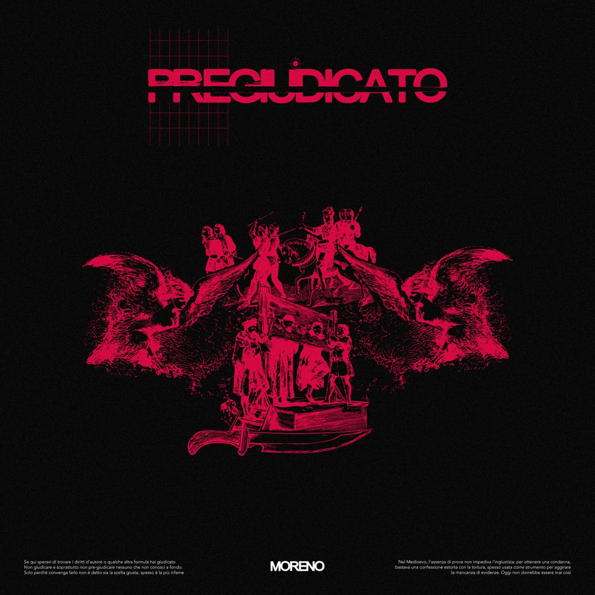 PRE/GIUDICATO - Single by Moreno album cover