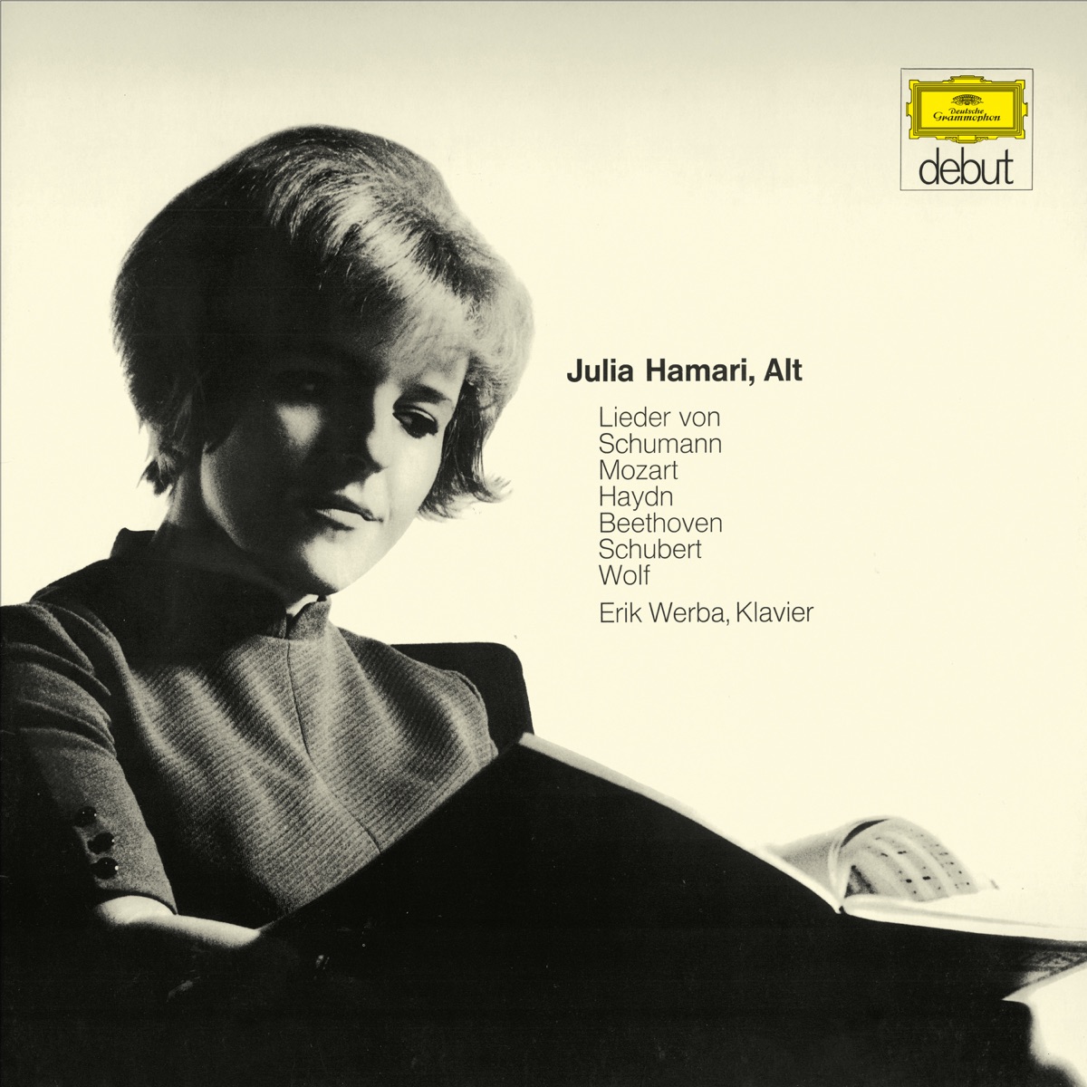 Lieder: Schumann, Mozart, Haydn, Beethoven, Schubert & Wolf by Julia Hamari & Erik Werba album cover