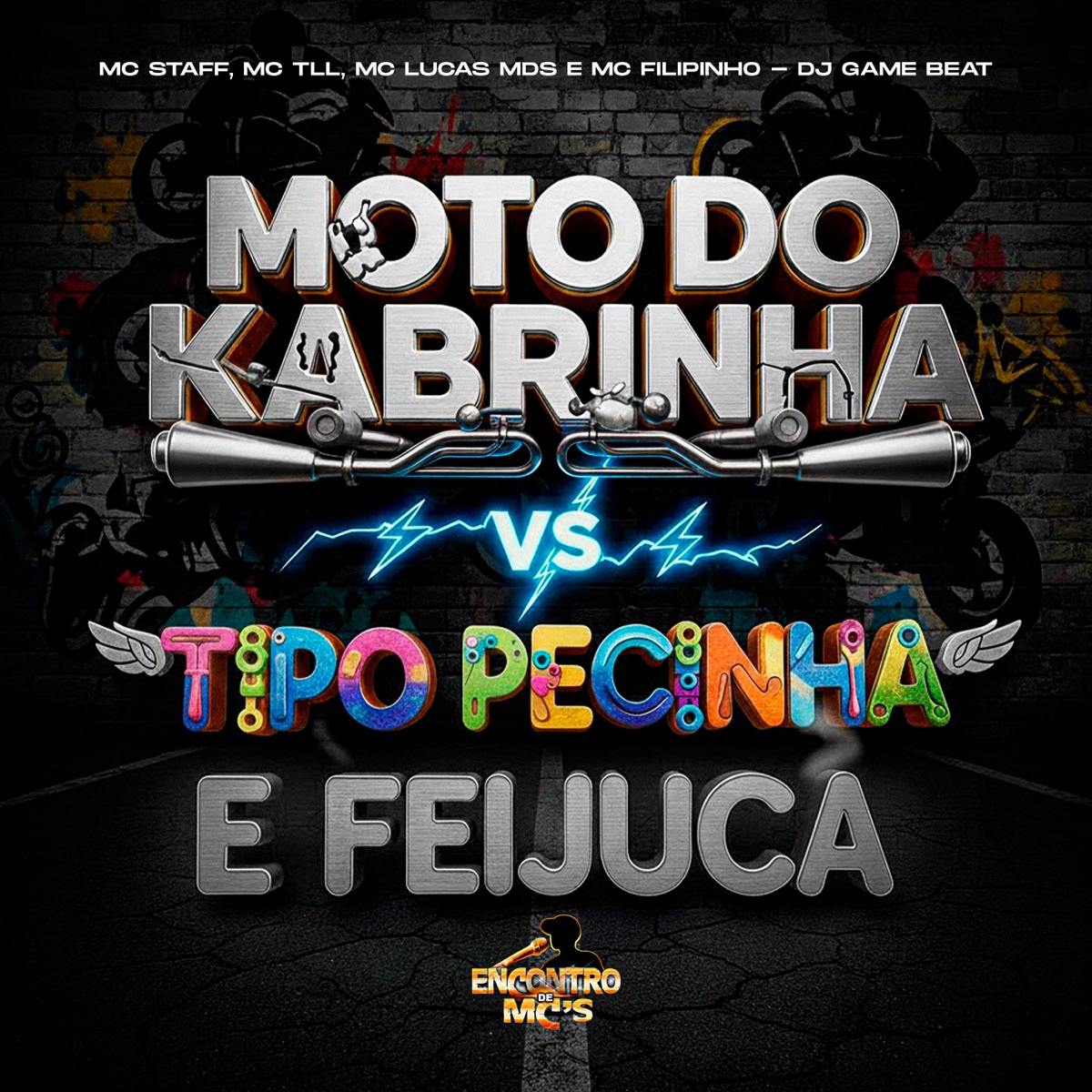 Moto do Kabrinha Vs Tipo Pecinha e Feijuca - Single by Mc Staff, Mc TLL, Mc Lucas MDS & MC Filipinho album cover