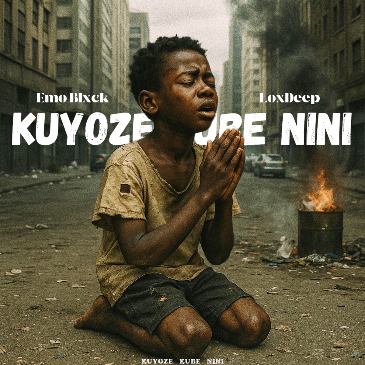 Kuyoze Kube Nini - Single by Emo Blxck & LoxDeep album cover
