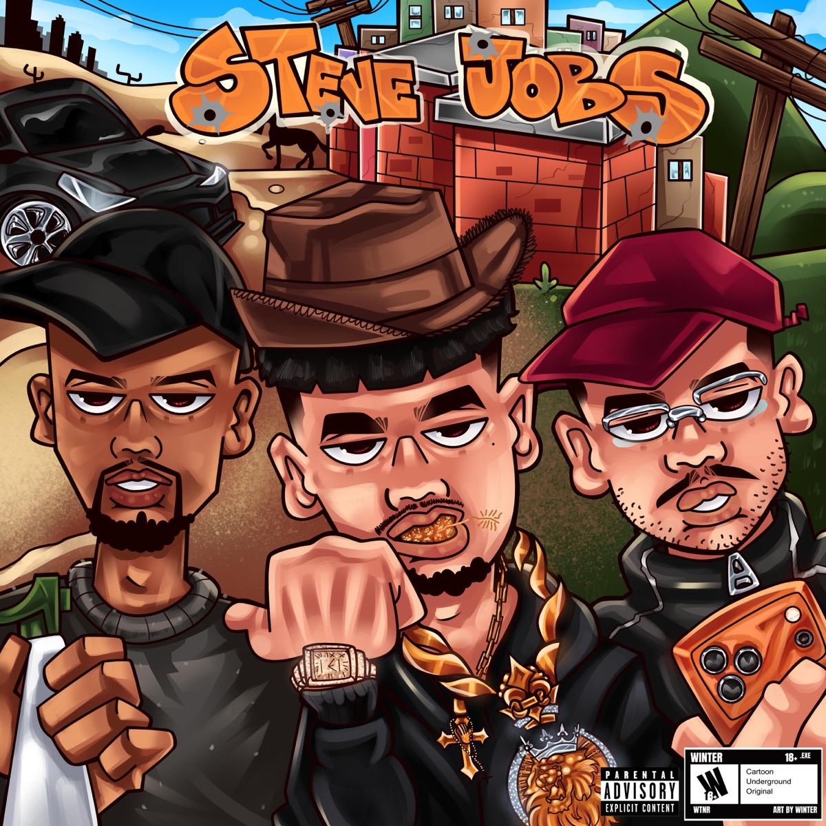 Steve Jobs - Single by 512 dahkidd, Novato MC & biggie diehl album cover