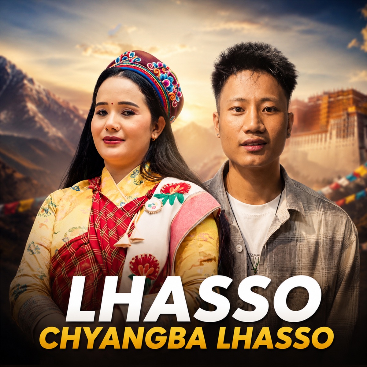 Lhasso Chyangba Lhasso - EP by Gita Tamang & Bibek Chamling album cover