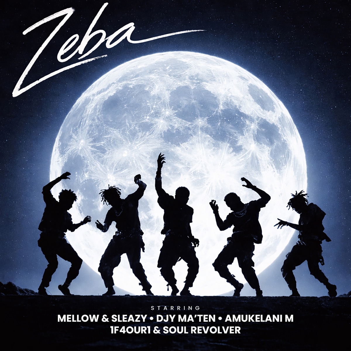 Zeba (feat. Soul Revolver) - Single by Mellow & Sleazy, Djy Ma'Ten, Amukelani M & 1F4OUR1 album cover