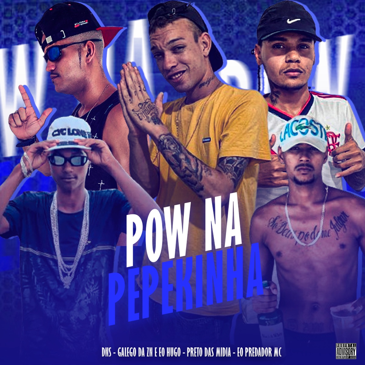 Pow na Pepekinha (feat. Dns) - Single by Galego da Zn e Eo Hugo, Preto das Midias & Eo Predador Mc album cover