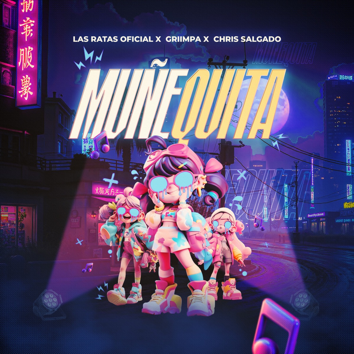 Muñequita - Single by Las Ratas Oficial, Griimpa & Chris Salgado album cover