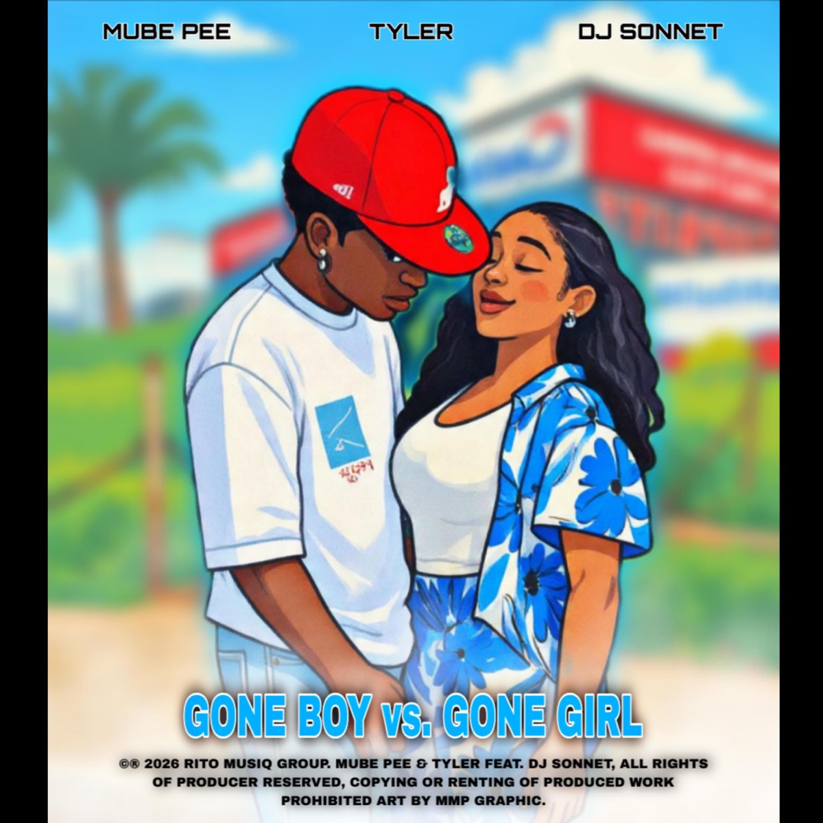 Gone boy vs. gone girl (feat. Tyler) - Single by Mube Pee album cover