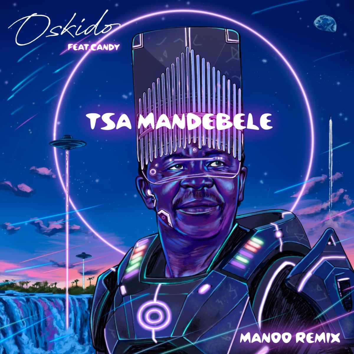 Tsa Ma Ndebele (feat. Candy Tsamandebele) [Manoo Remix] - Single by OSKIDO album cover