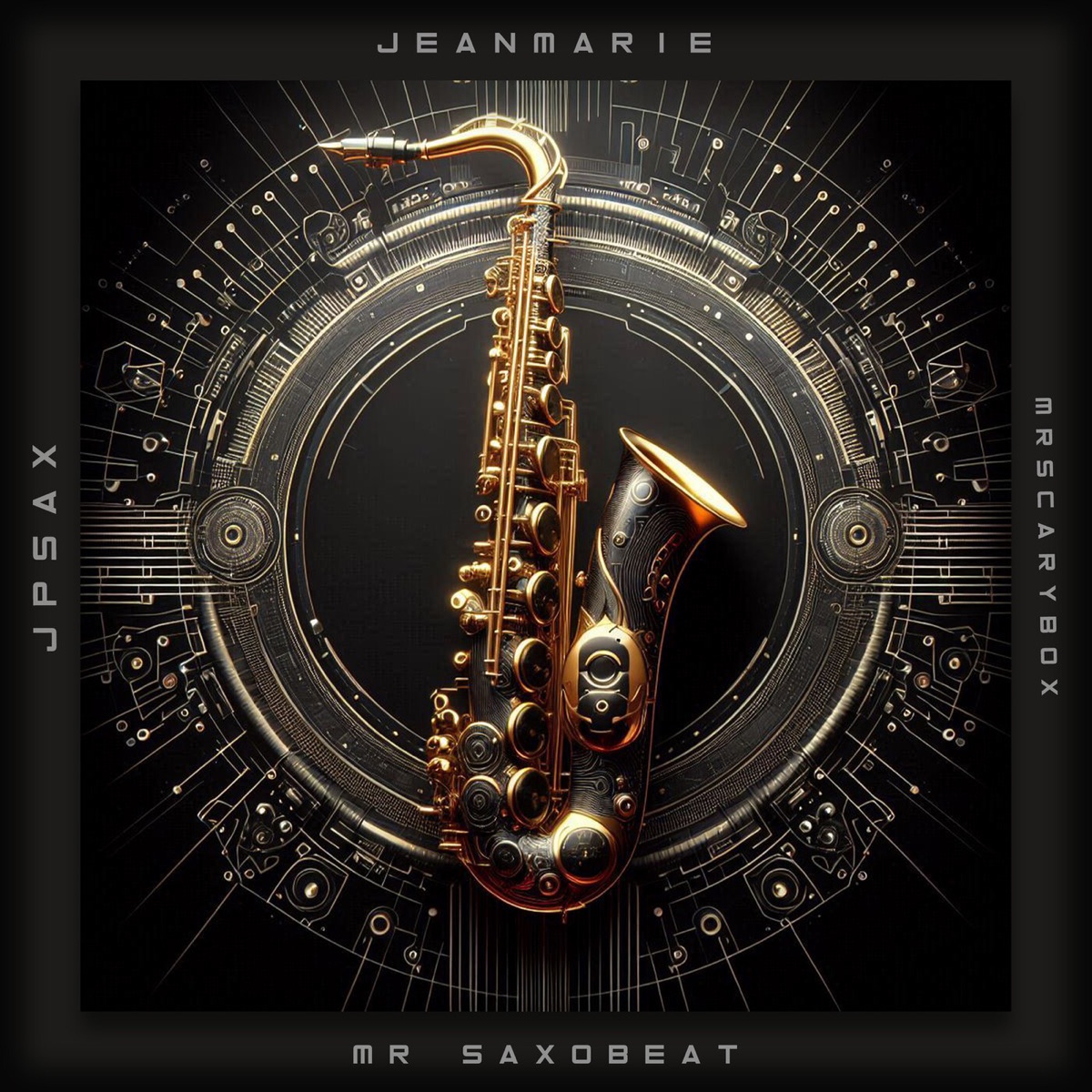 Mr. Saxobeat - Single by Jean Marie, JP Sax & Mr. Scarybox album cover
