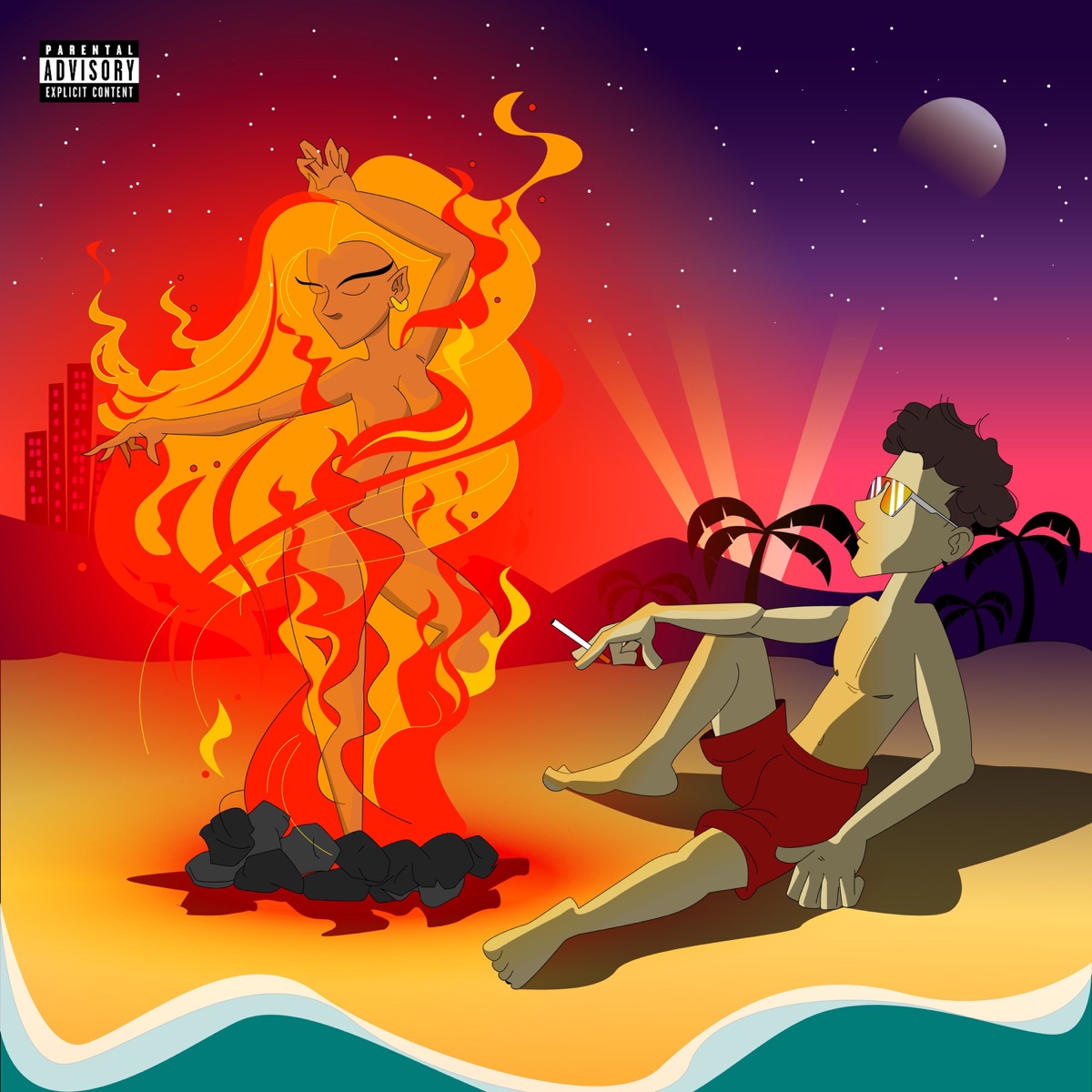 CARIBEÑA - Single by Saturno album cover