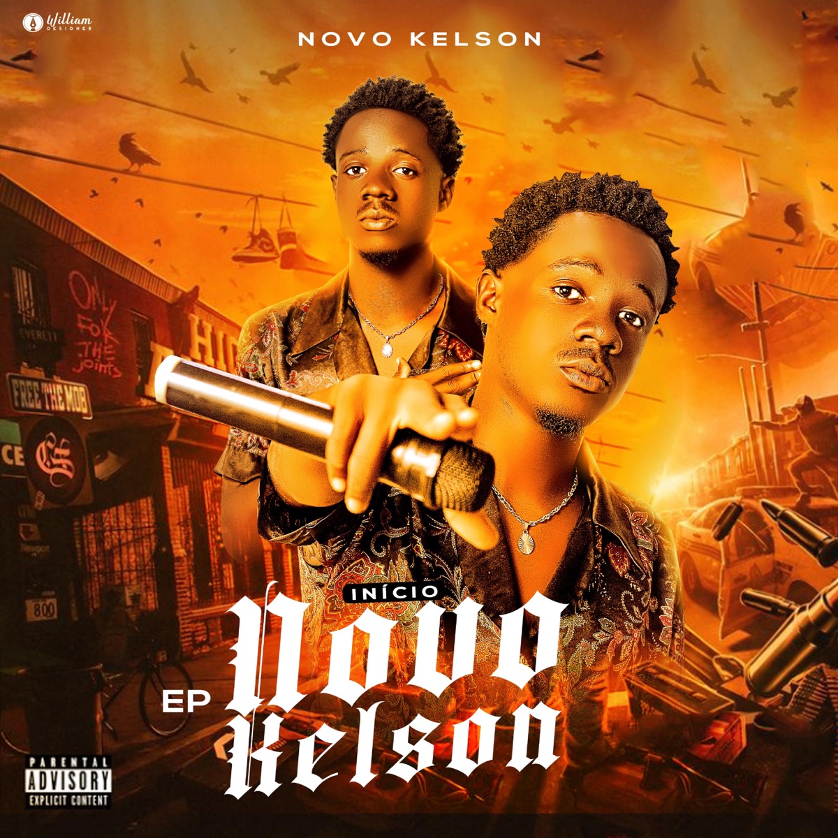 EP INíCIO NOVO KELSON (feat. Novo Kelson) - EP by Lirio News o bloguer da banda album cover