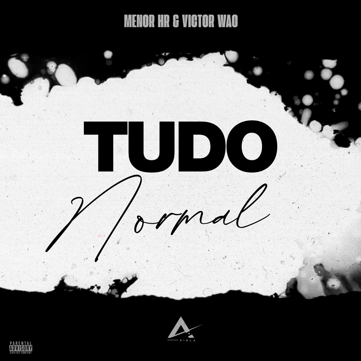 Tudo Normal - Single by MC MENOR HR & Victor WAO album cover