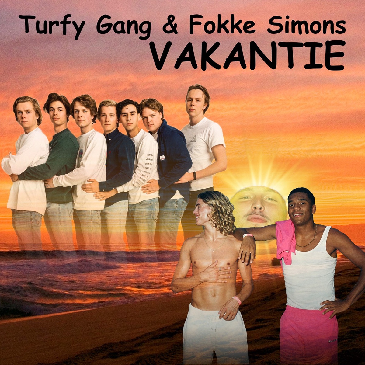 Vakantie - Single by Turfy Gang & Fokke Simons album cover