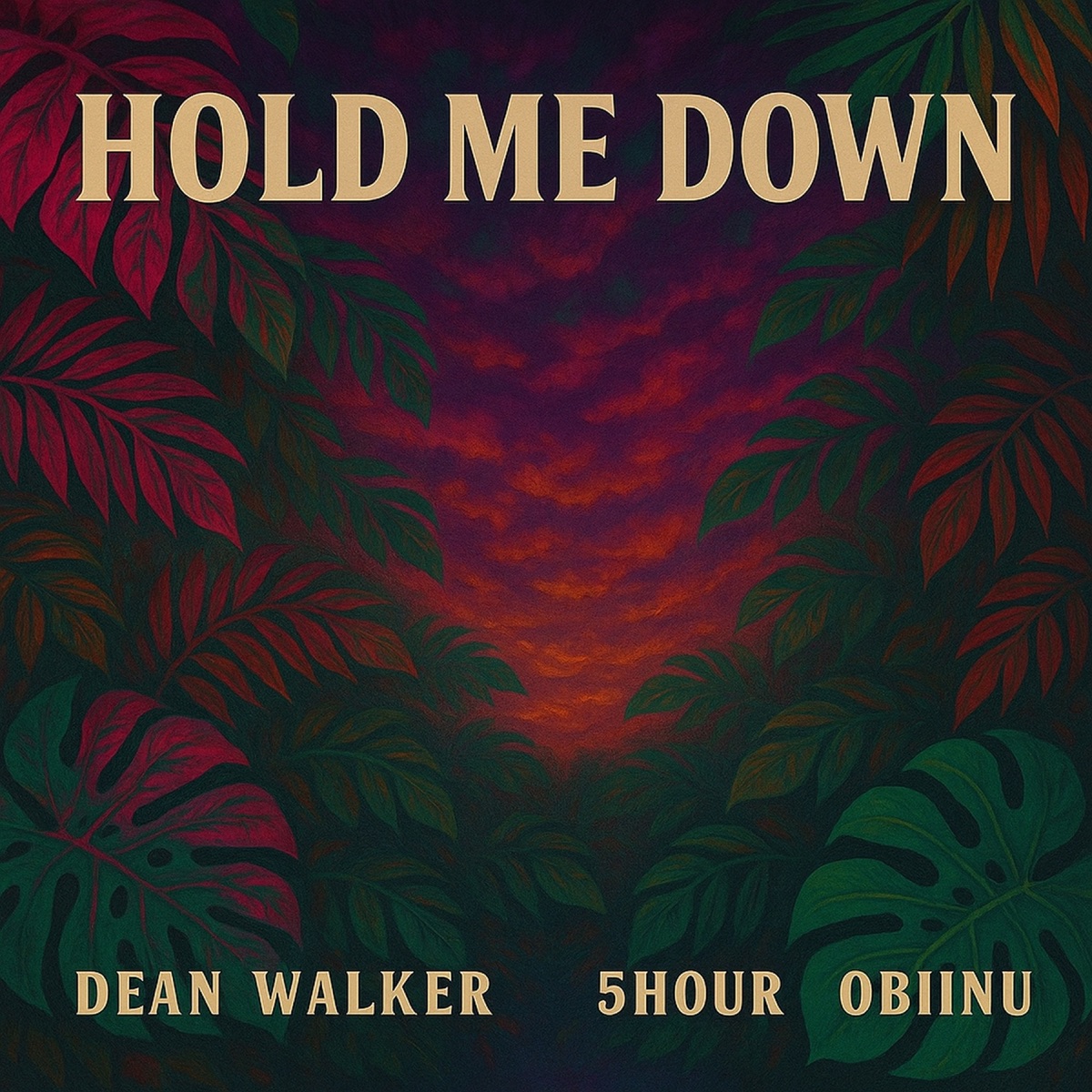 Hold Me Down - Single by Dean Walker, 5HOURS & OBIINU album cover