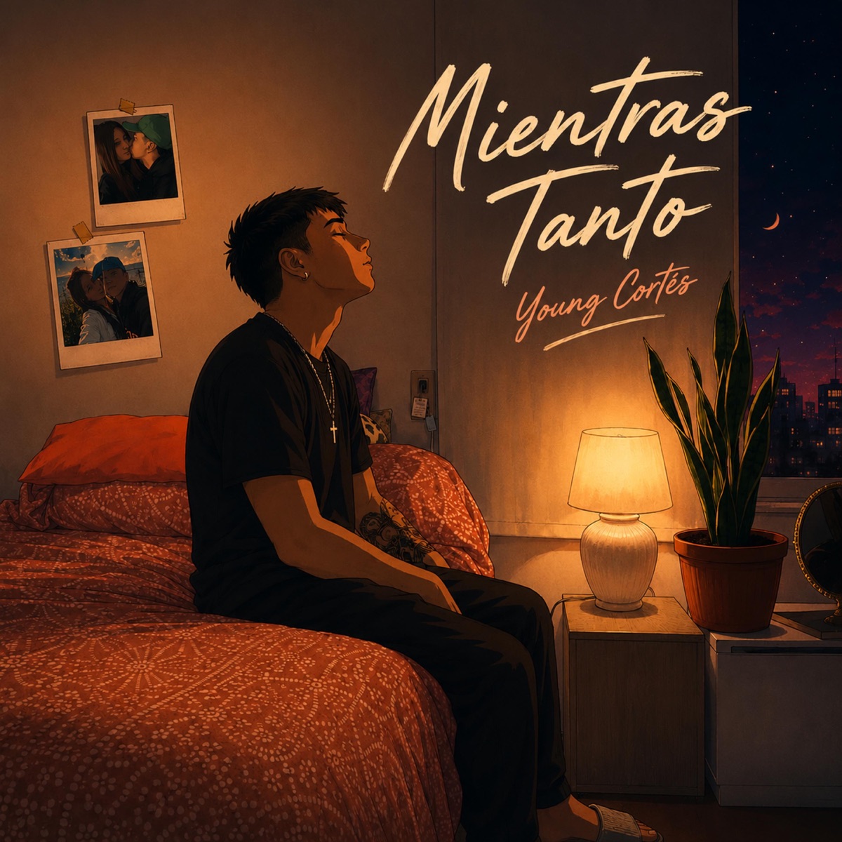 Mientras Tanto - Single by Young Cortés album cover