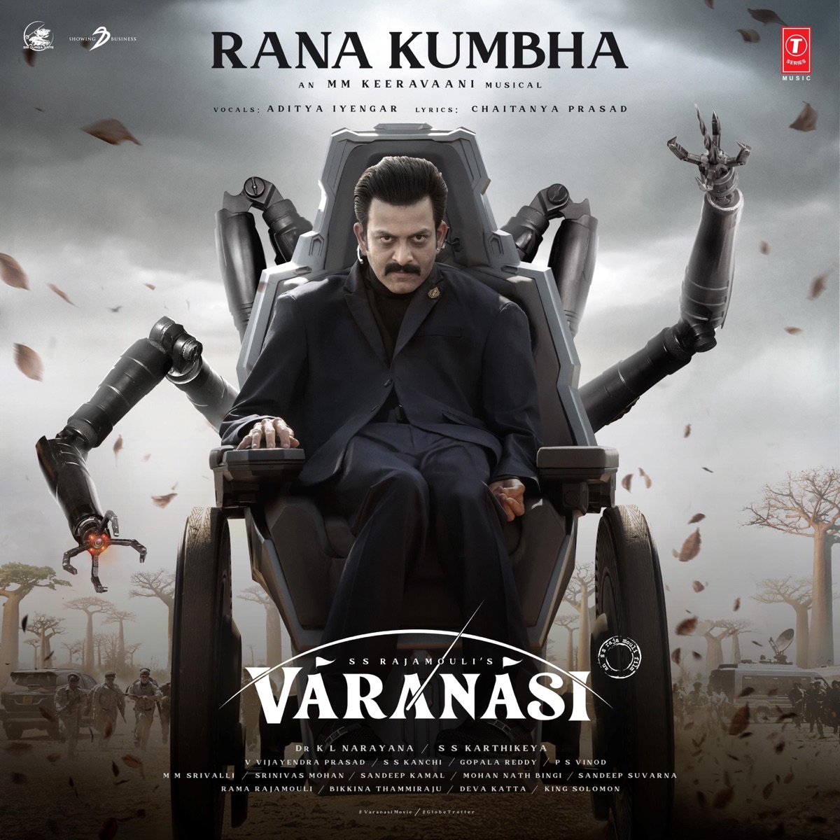 Rana Kumbha (From "Varanasi") - Single by M.M. Keeravani, Aditya Iyengar & Chaitanya Prasad album cover