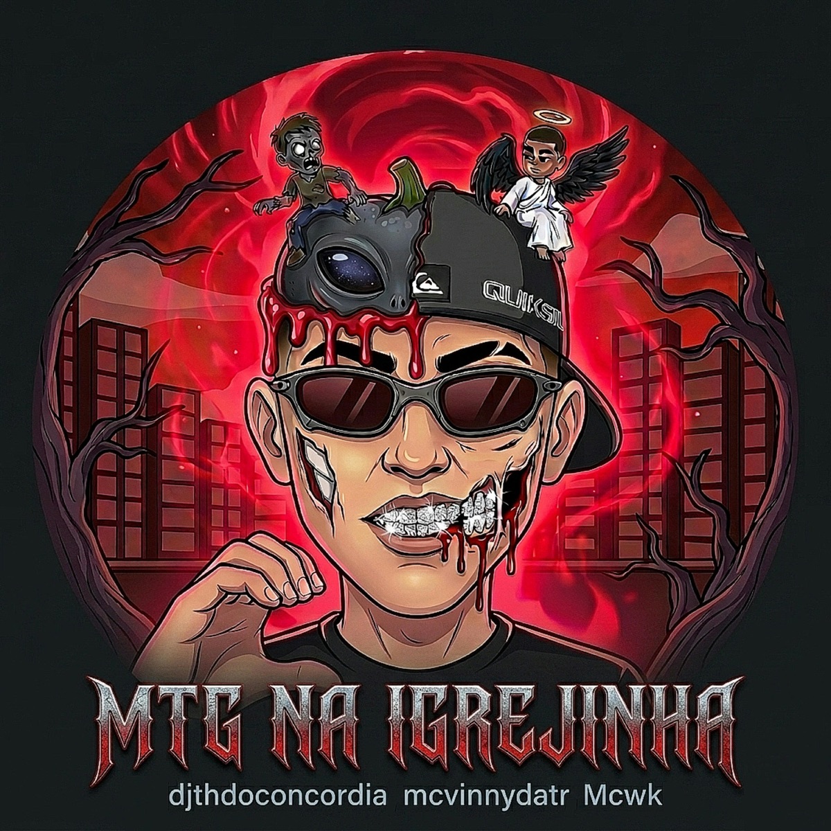 MTG NA IGREJINHA (feat. MC Vinny da TR & MC WK) - Single by dj th do concordia album cover