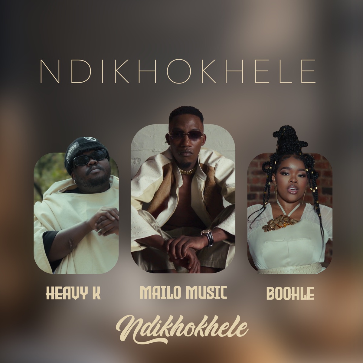 Ndikhokhele (feat. Boohle) - Single by Mailo Music & Heavy-K album cover