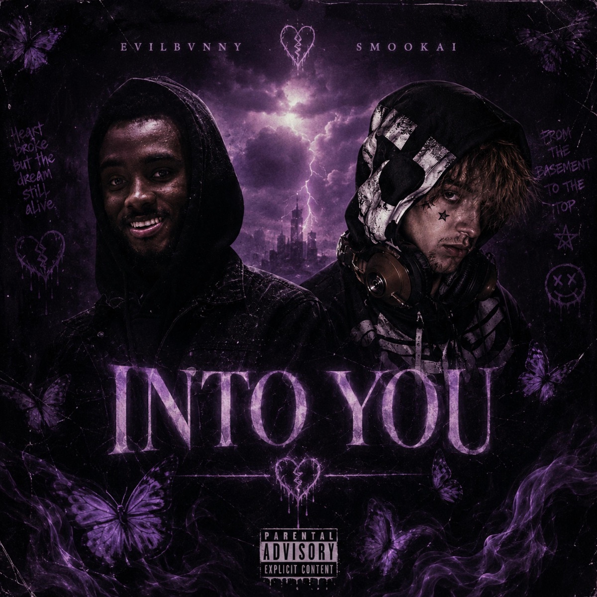 INTO YOU. (feat. EvilBvnny) - Single by SmooKai album cover