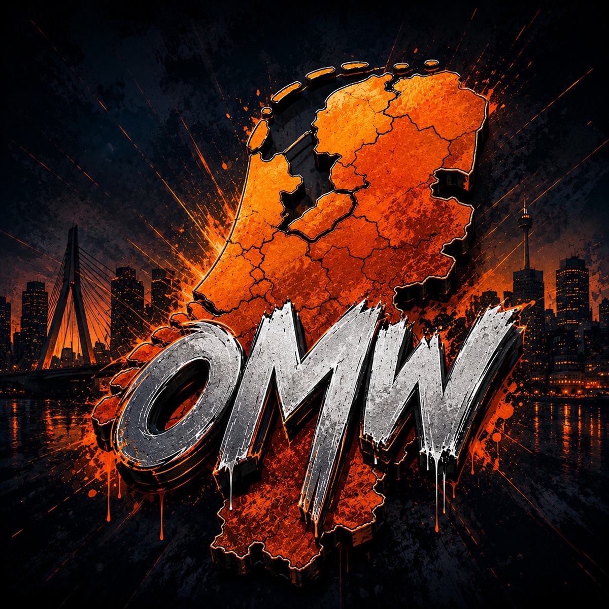 omw - Single by Mknsi album cover