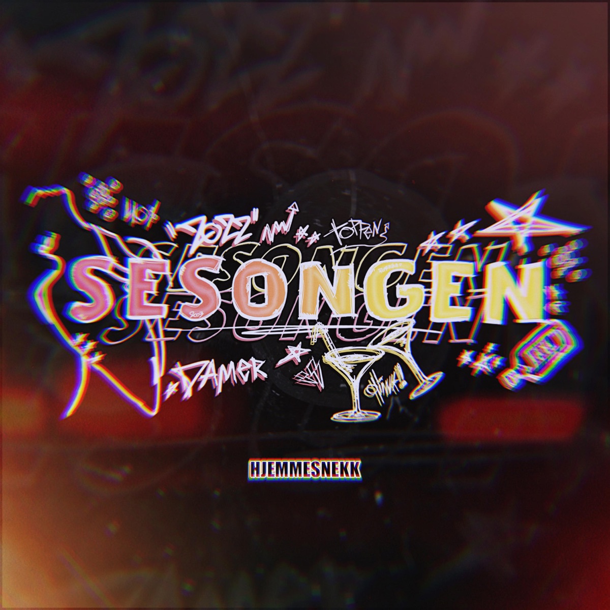 Sesongen 2022 (Hjemmesnekk) - Single by Kudosss & seSANGen album cover