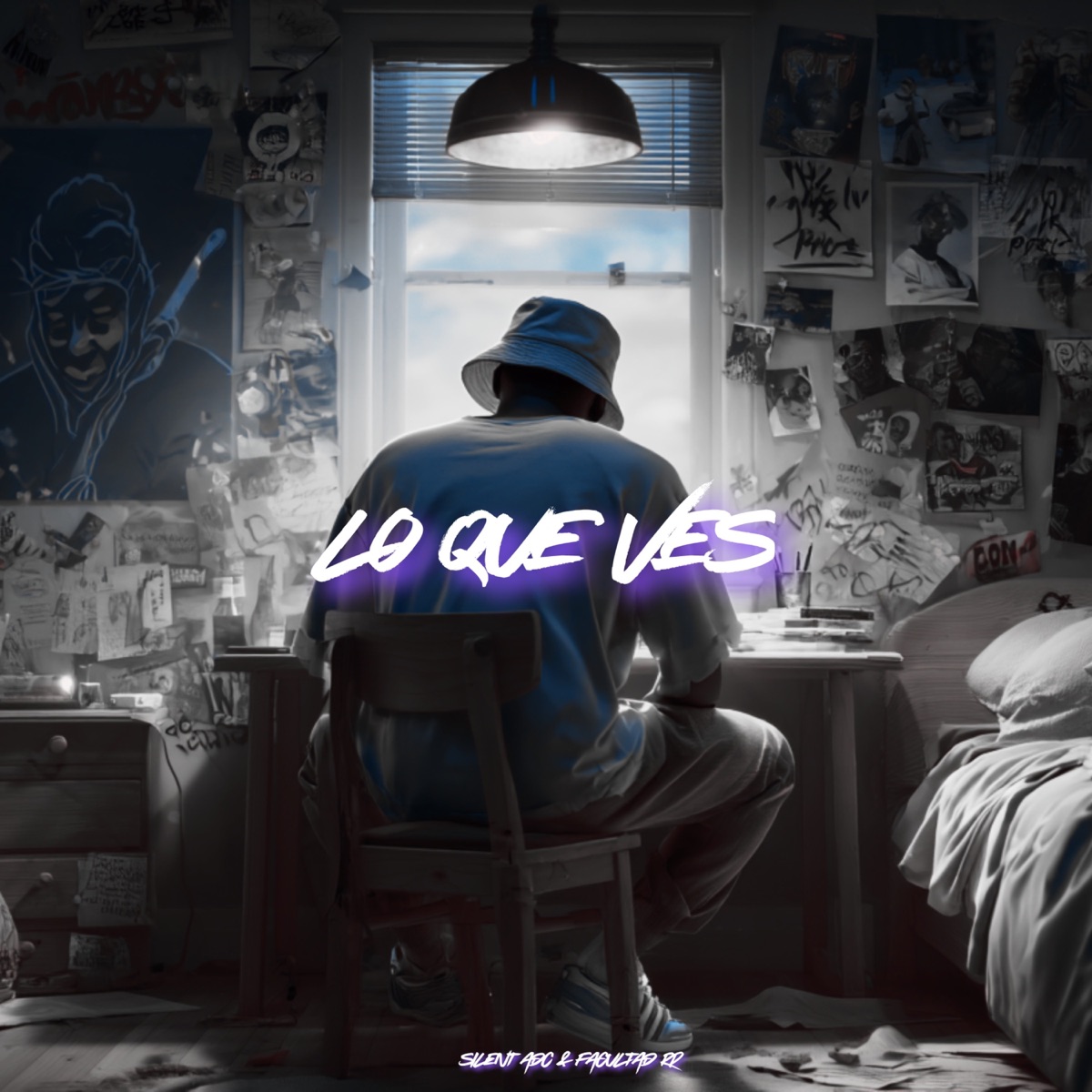 Lo Que Ves (feat. Facultad Rp) - Single by Silent ADC album cover