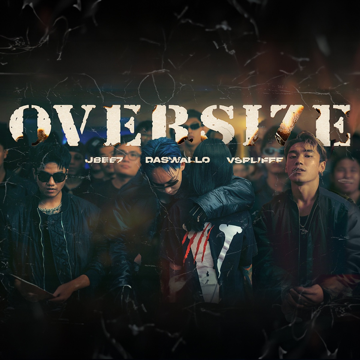 Oversize - Single by Daswallo, JBEE7 & Vsplifff album cover