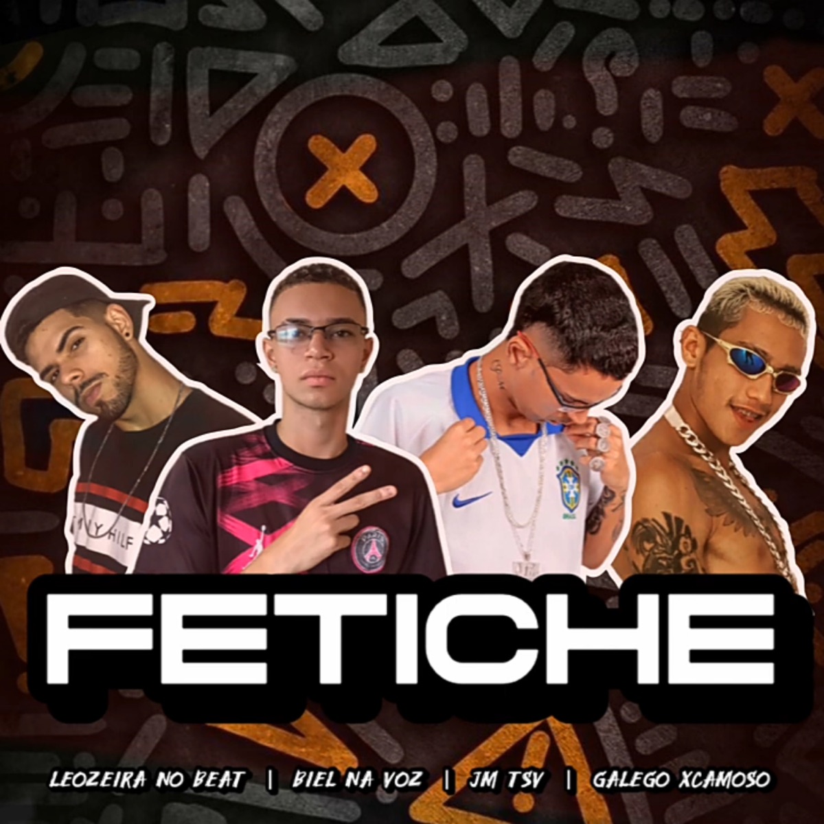 Fetiche - Single by MC Galego Xcamoso, Leozeira no Beat, Mc Biel na Voz & jm tsv album cover