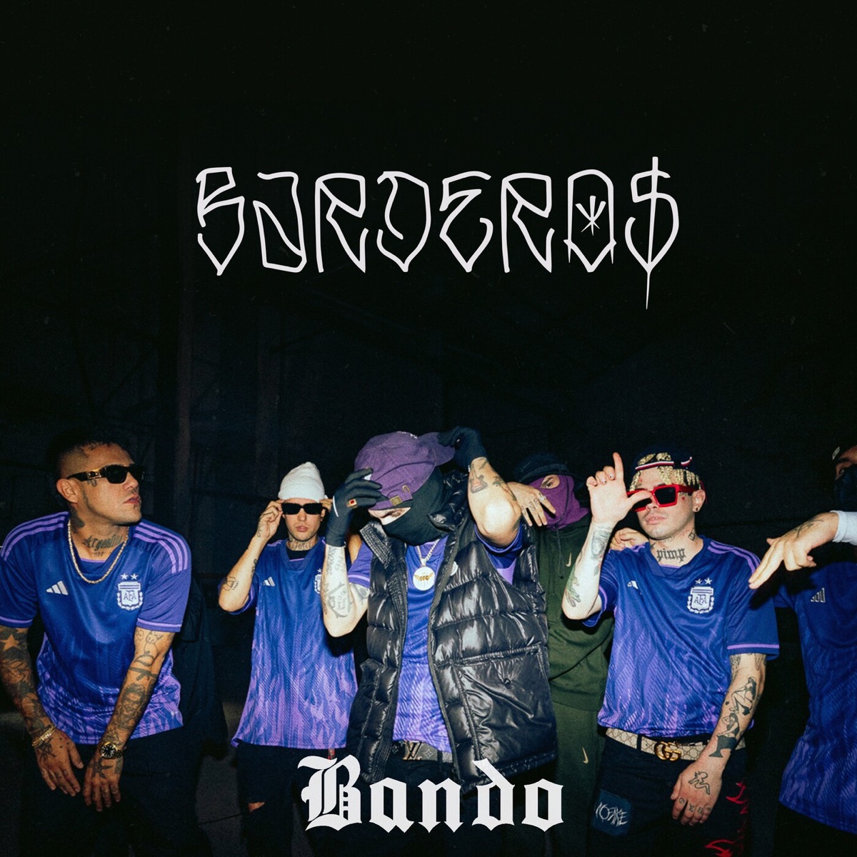 BANDO - Single by Bardero$, C.R.O & Homer el Mero Mero album cover