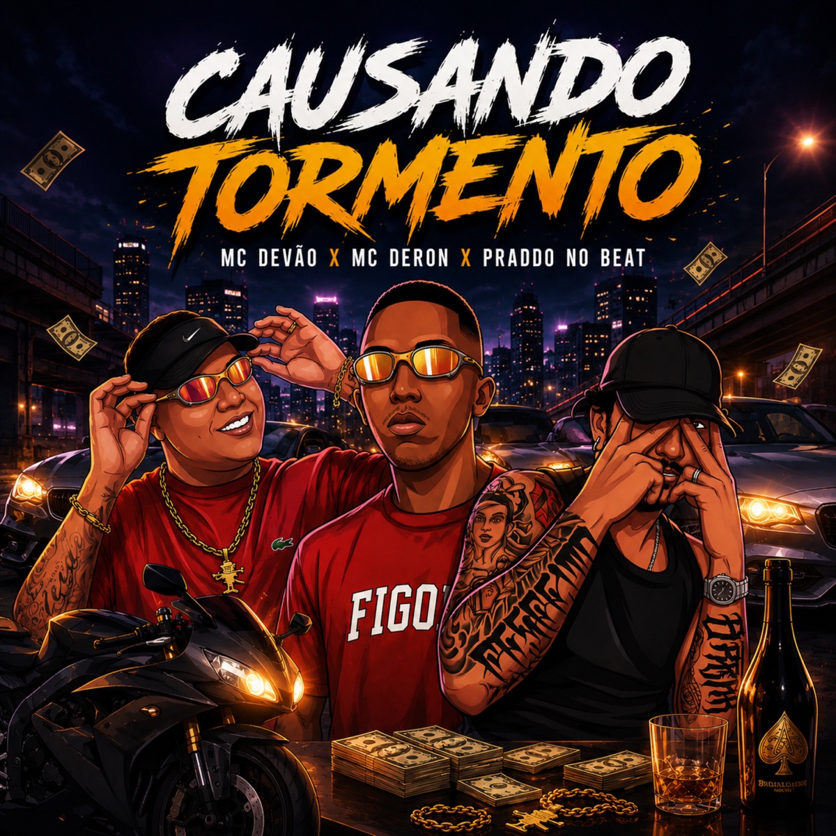 Causando Tormento (Bye Bye Sofrimento) - Single by Mc Devão & Mc Deron album cover