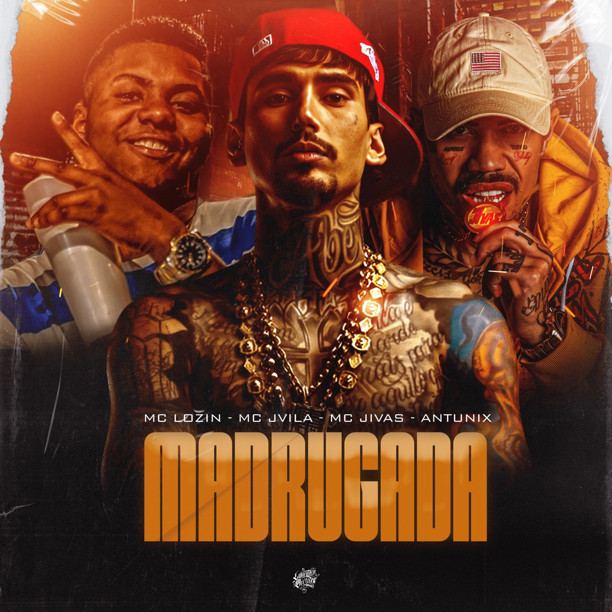 Madrugada - Single by MC Jivas, MC Lozin, MC Jvila & Antunix album cover