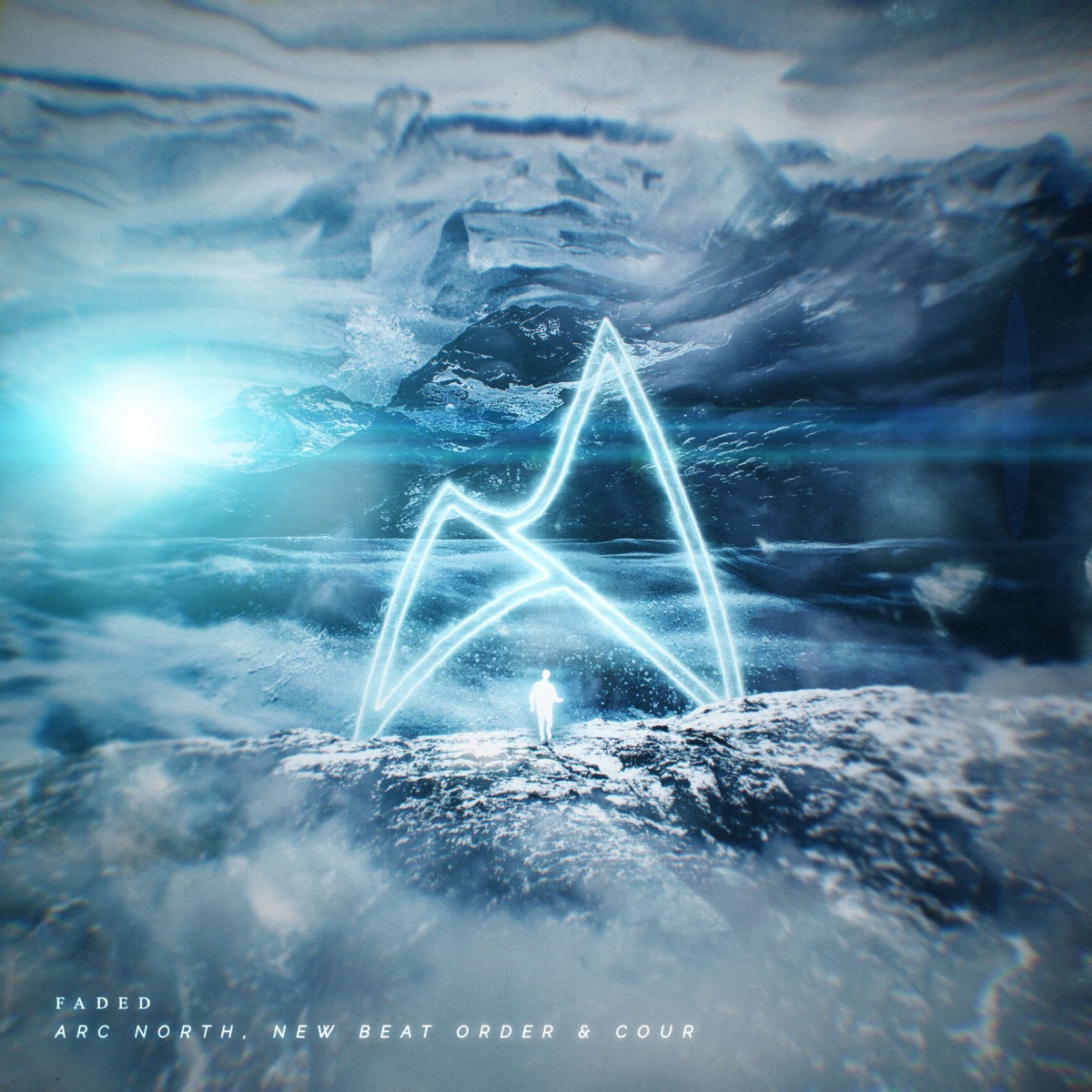 Faded (feat. Lunis) - Single by Arc North, Cour & New Beat Order album cover