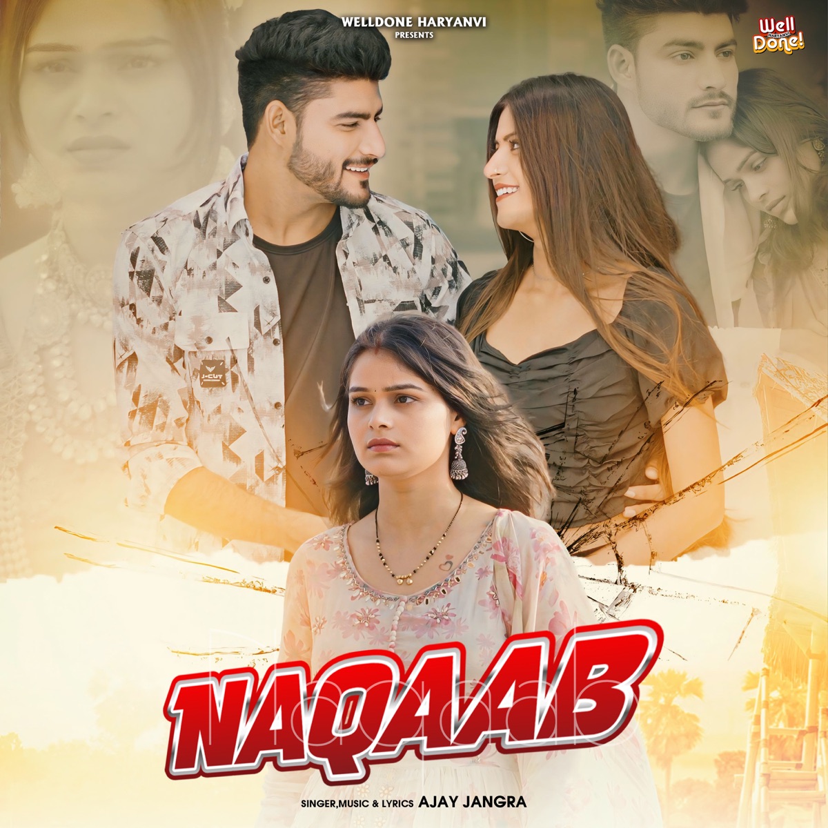 Naqaab (feat. Deepak Jangra & Miss Payal) - Single by Ajay Jangra album cover