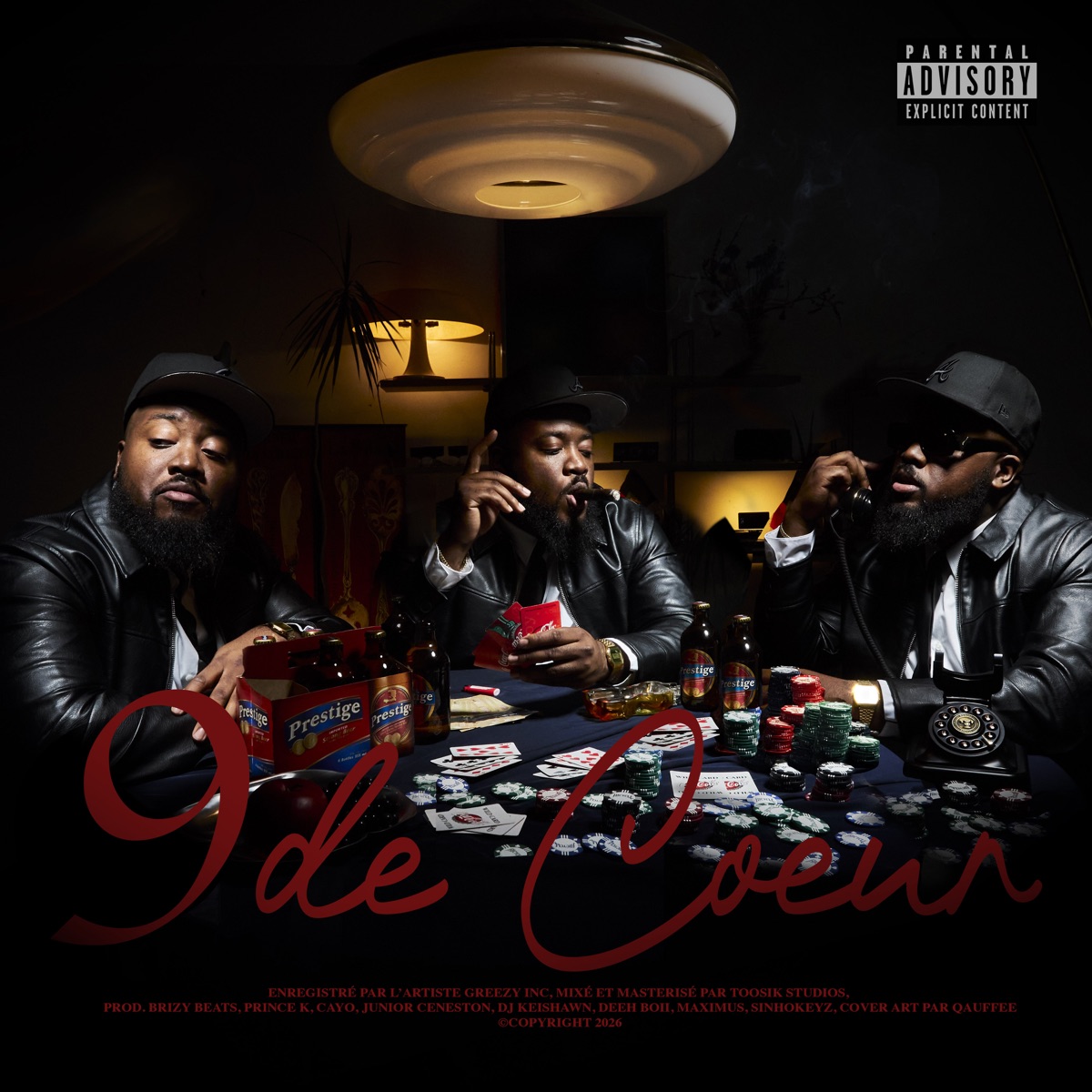 9 DE CŒUR by Greezy album cover
