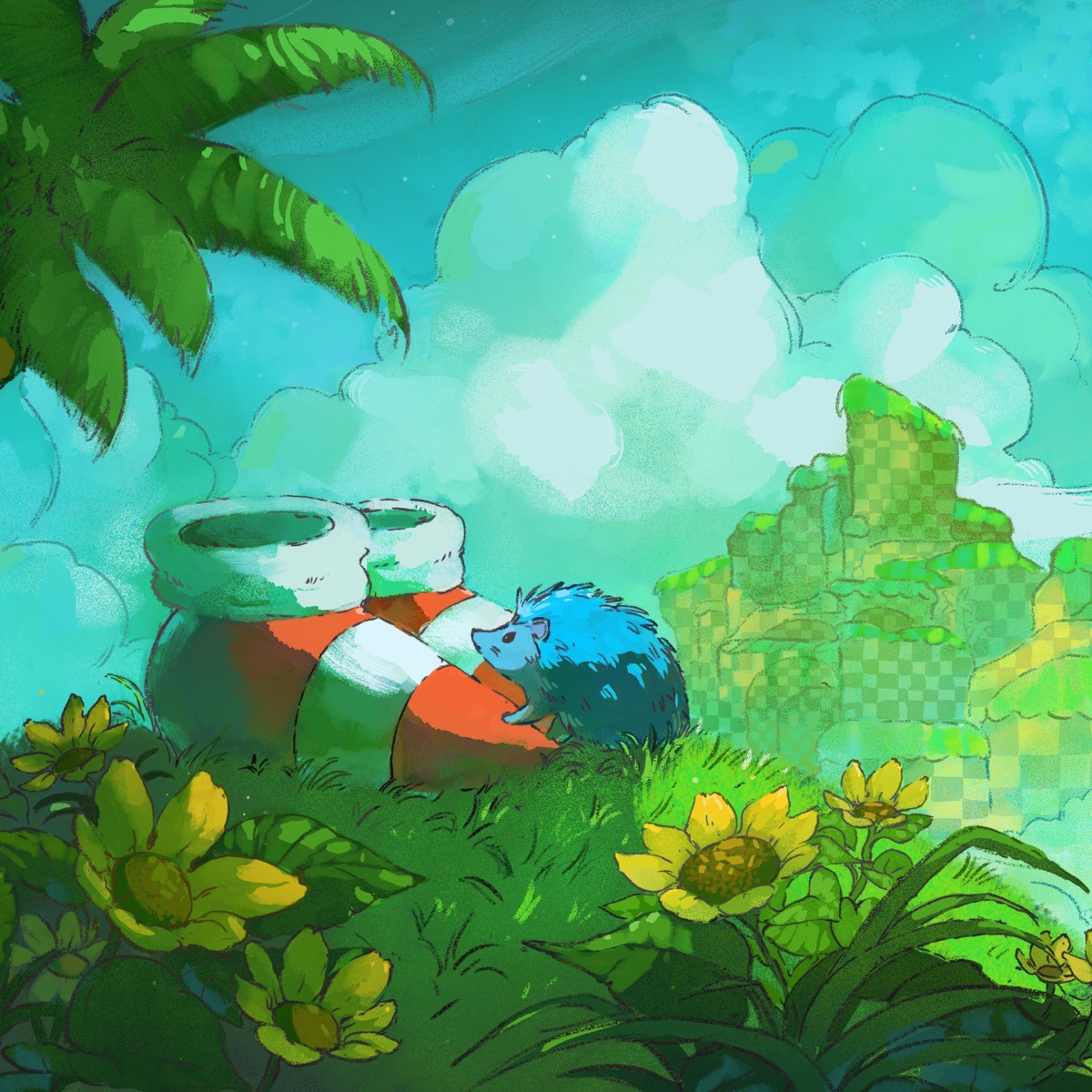 Sonic Tape by Hotline Sehwani, Super Lofi 64 & GameChops album cover
