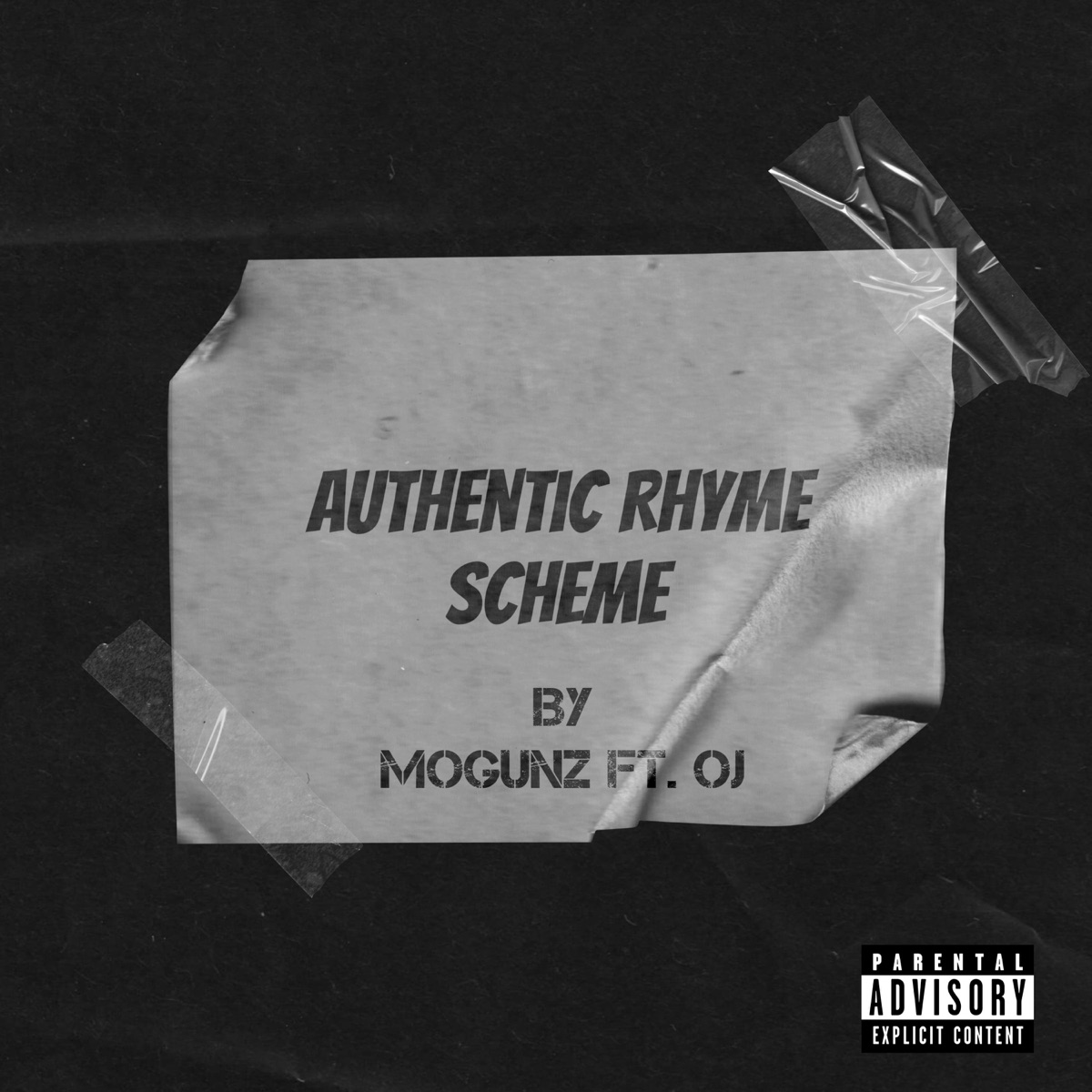 AUTHENTIC RHYME SCHEME (feat. OJ) - Single by MoGunz album cover