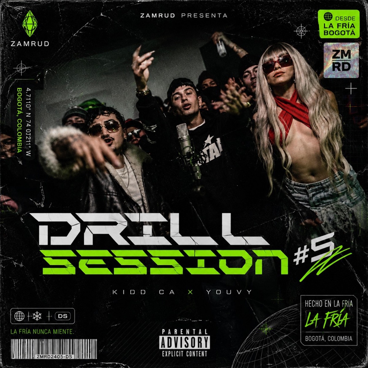 Drill Session #5 (feat. Kidd CA & YOUVY) - Single by Zamrud album cover