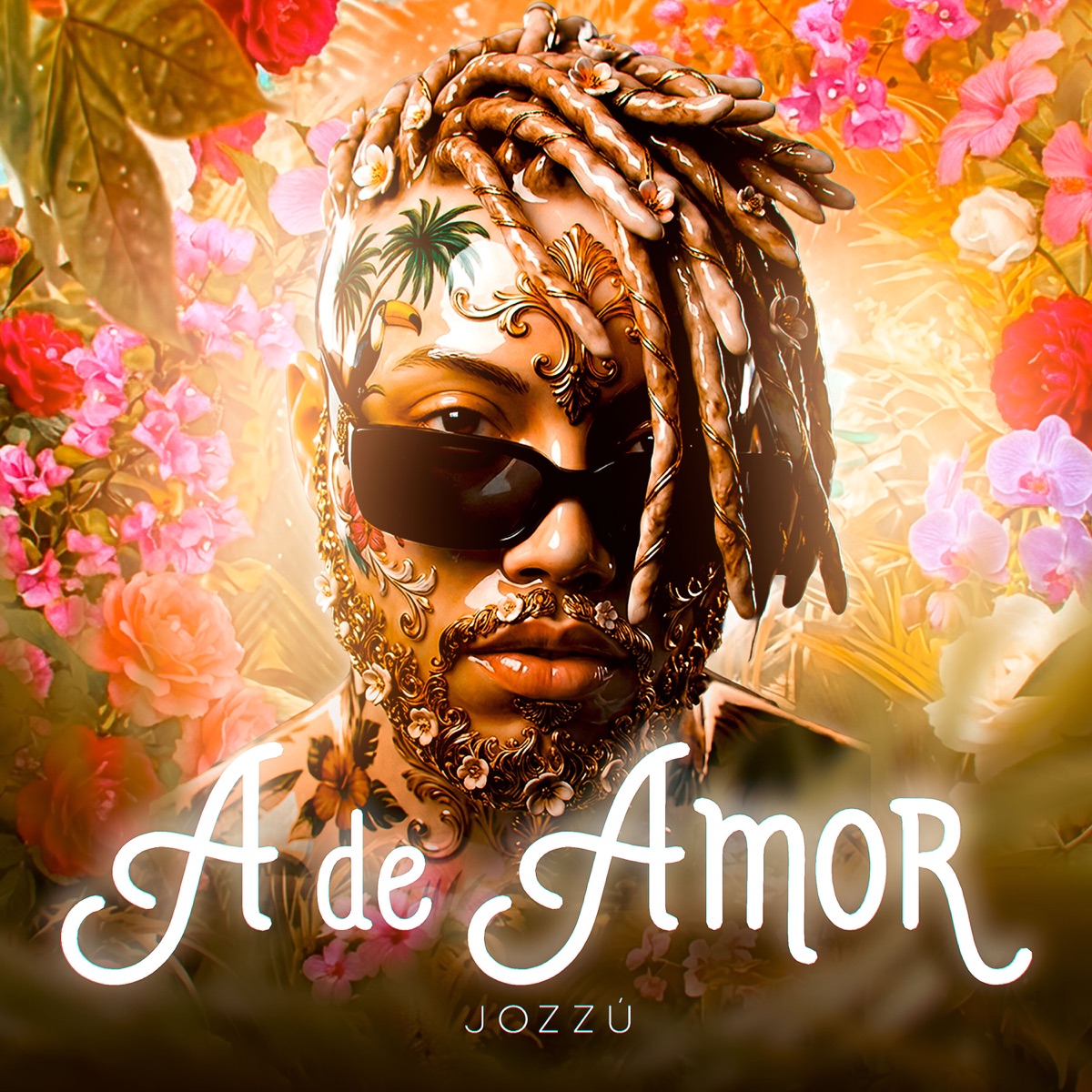 A de Amor - Single by Jozzú album cover