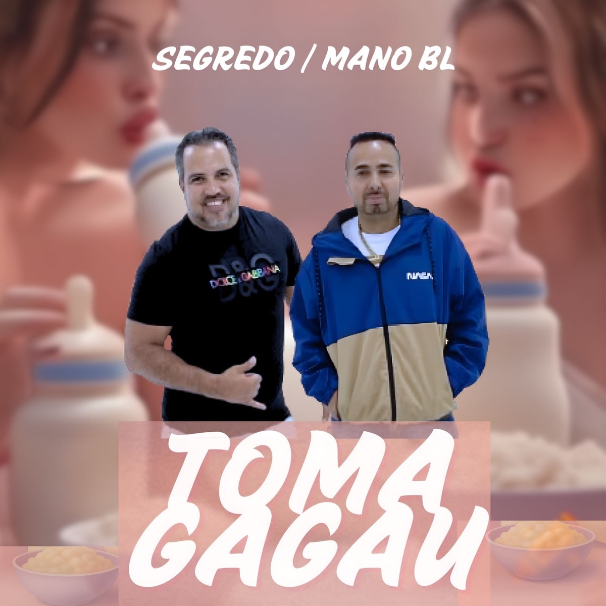 Toma Gagau - Single by Mano Bl, Segredo & Dj Christian vibe album cover