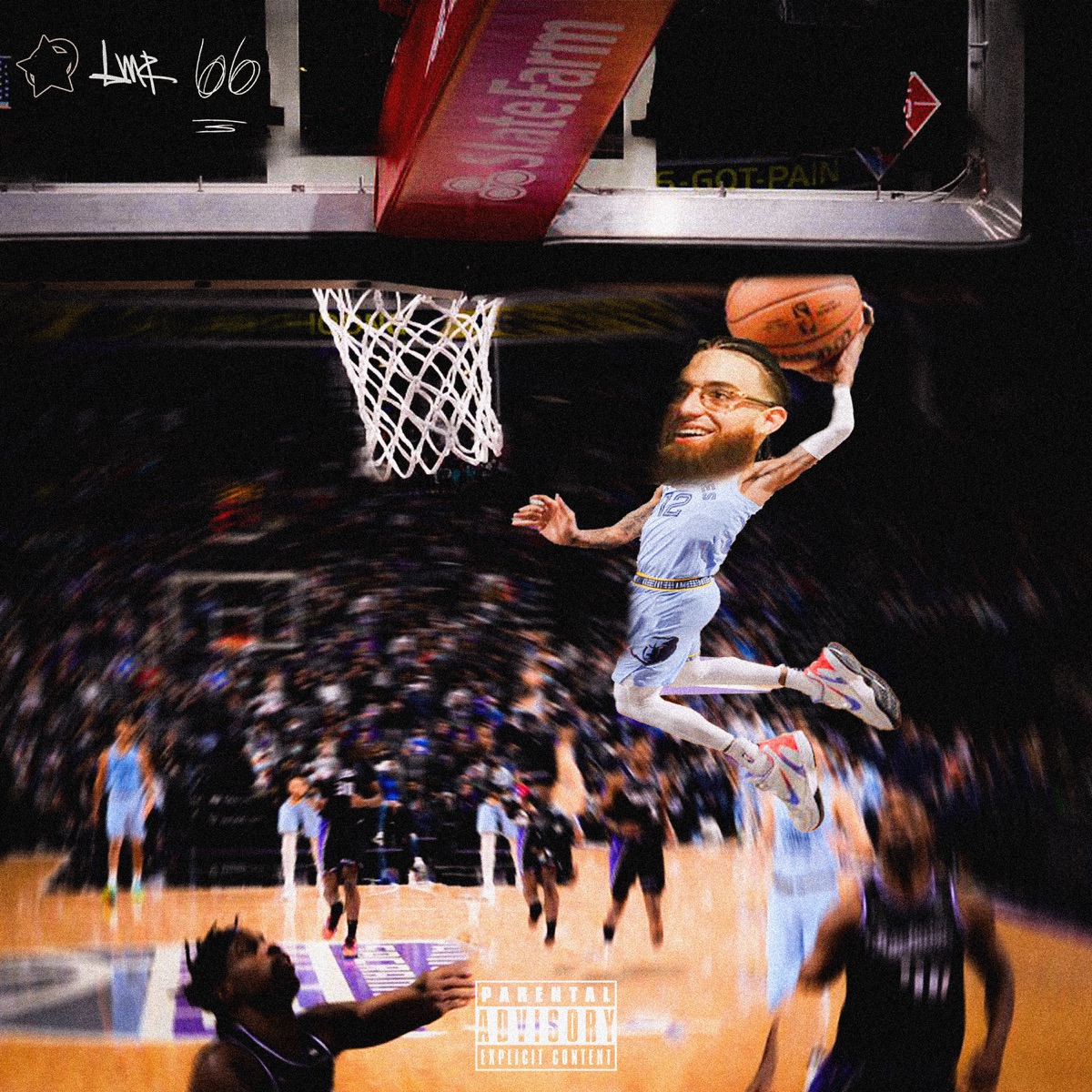 JA MORANT - Single by Yama Make Them Bounce, LA M RECORDS & Hades66 album cover