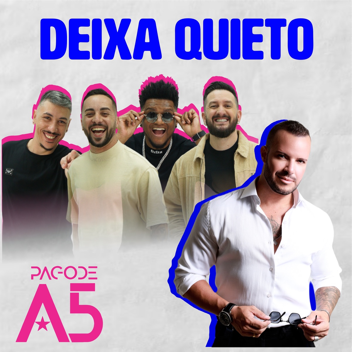 Deixa Quieto (Ao Vivo) [feat. Filipe Duarte] - Single by Pagode A5 album cover