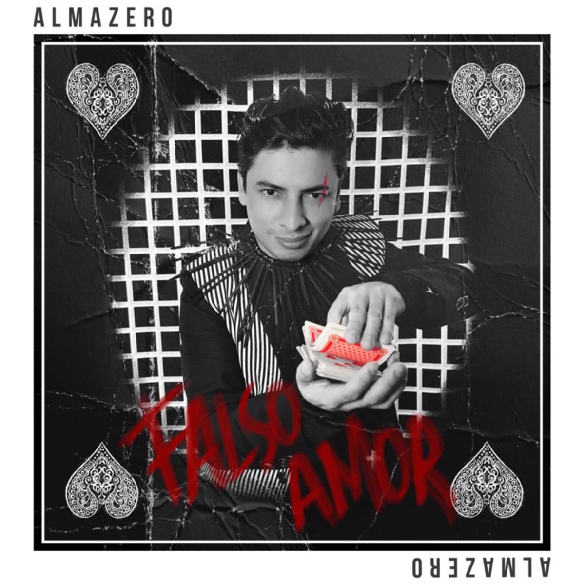 Falso Amor - Single by Almazero album cover