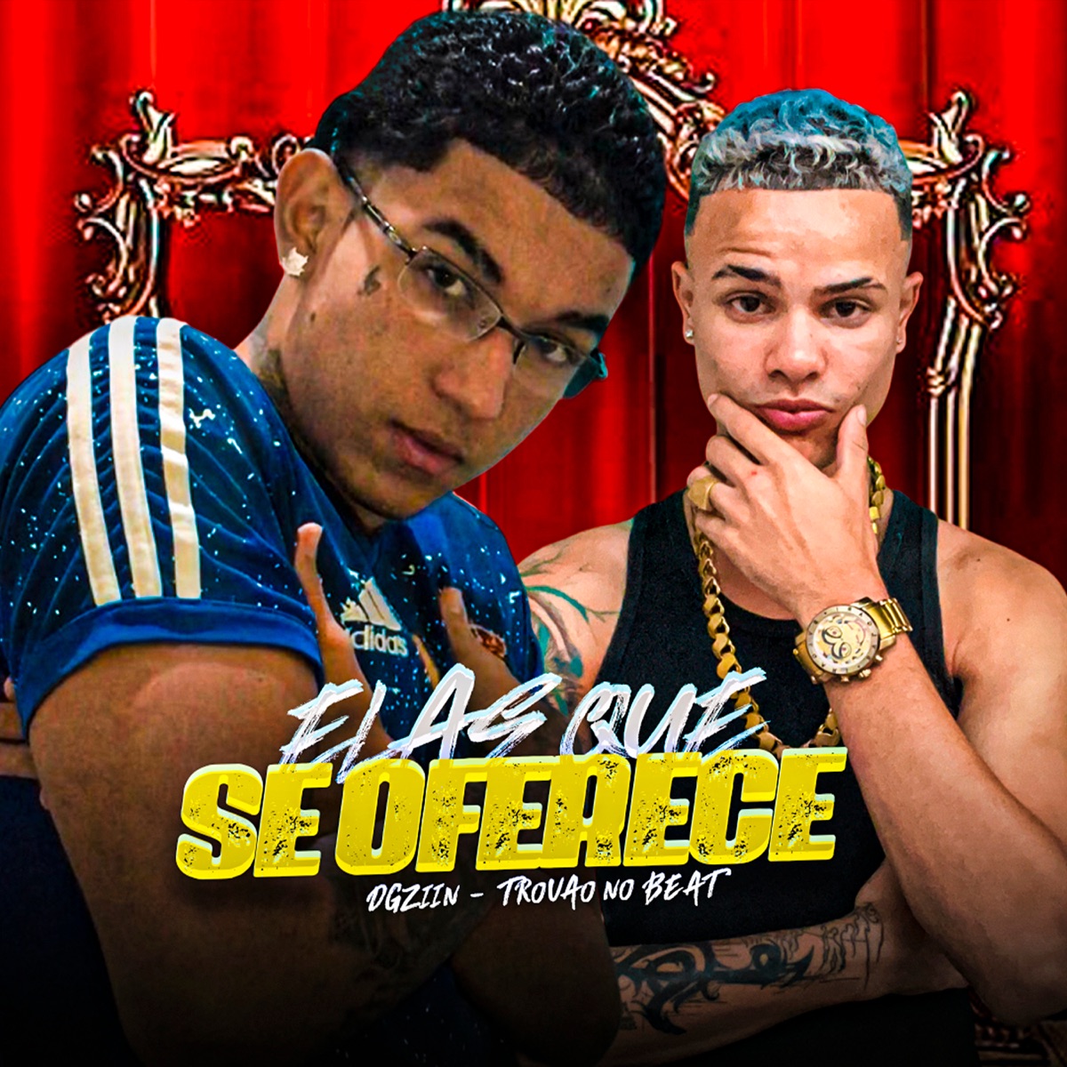Elas Que Se Oferece - Single by Dgziin & Trovão no Beat album cover