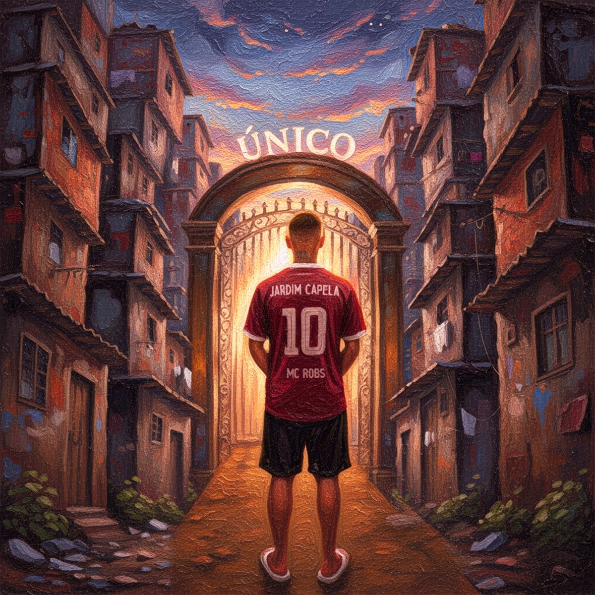 Único (feat. Plowwn & LUK1NH4) by Mc Robs album cover