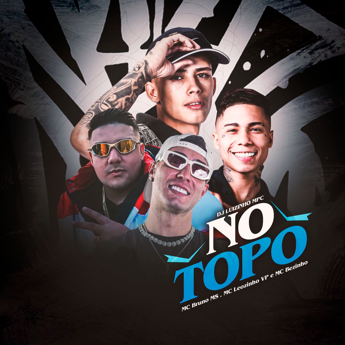 No Topo - Single by Dj Luizinho MPC, Mc Leozinho da VP, MC Bezinho & MC Bruno MS album cover